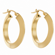 Orecchini - 18 carati Oro giallo - Made in Italy - Handmade