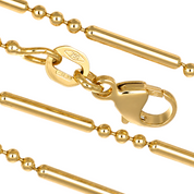 Collana - 18 carati Oro giallo - Made in Italy - Handmade