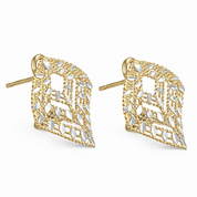 Orecchini - 18 carati Oro giallo, Oro bianco