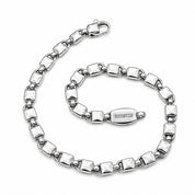 Bracelet - 18 carat White gold - Made in Italy - Handmade