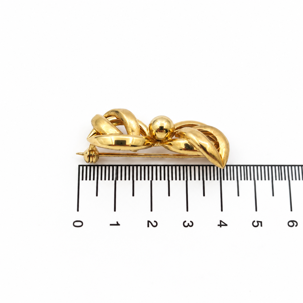 Spilla - 18 carati Oro giallo - Made in Italy - Handmade