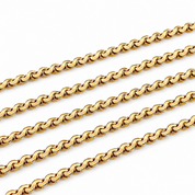 Collana - 18 carati Oro giallo - Made in Italy - Handmade