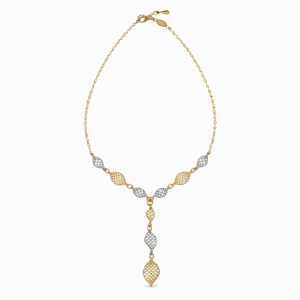 Collana con ciondolo - 18 carati Oro bianco, Oro giallo