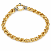 Bracciale - 18 carati Oro giallo, Oro bianco