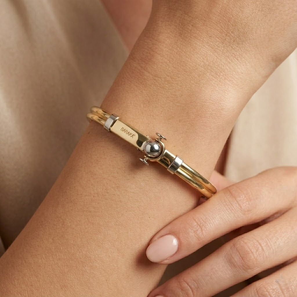 Bracciale - 18 carati Oro giallo, Oro bianco