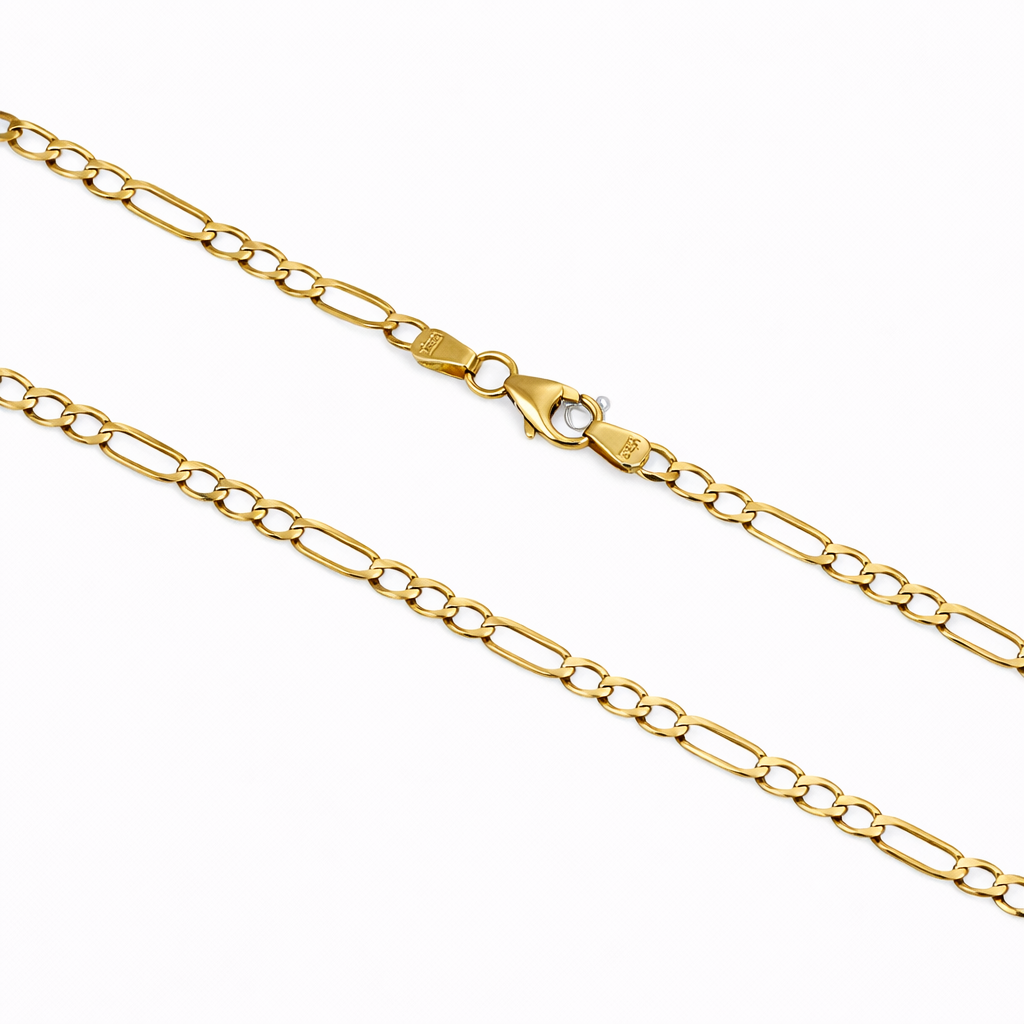 Collana in oro giallo e oro bianco 18 k