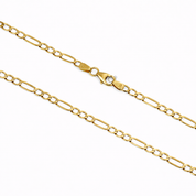 Collana in oro giallo e oro bianco 18 k