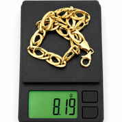 Bracciale - 18 carati Oro giallo - Handmade - Made in Italy