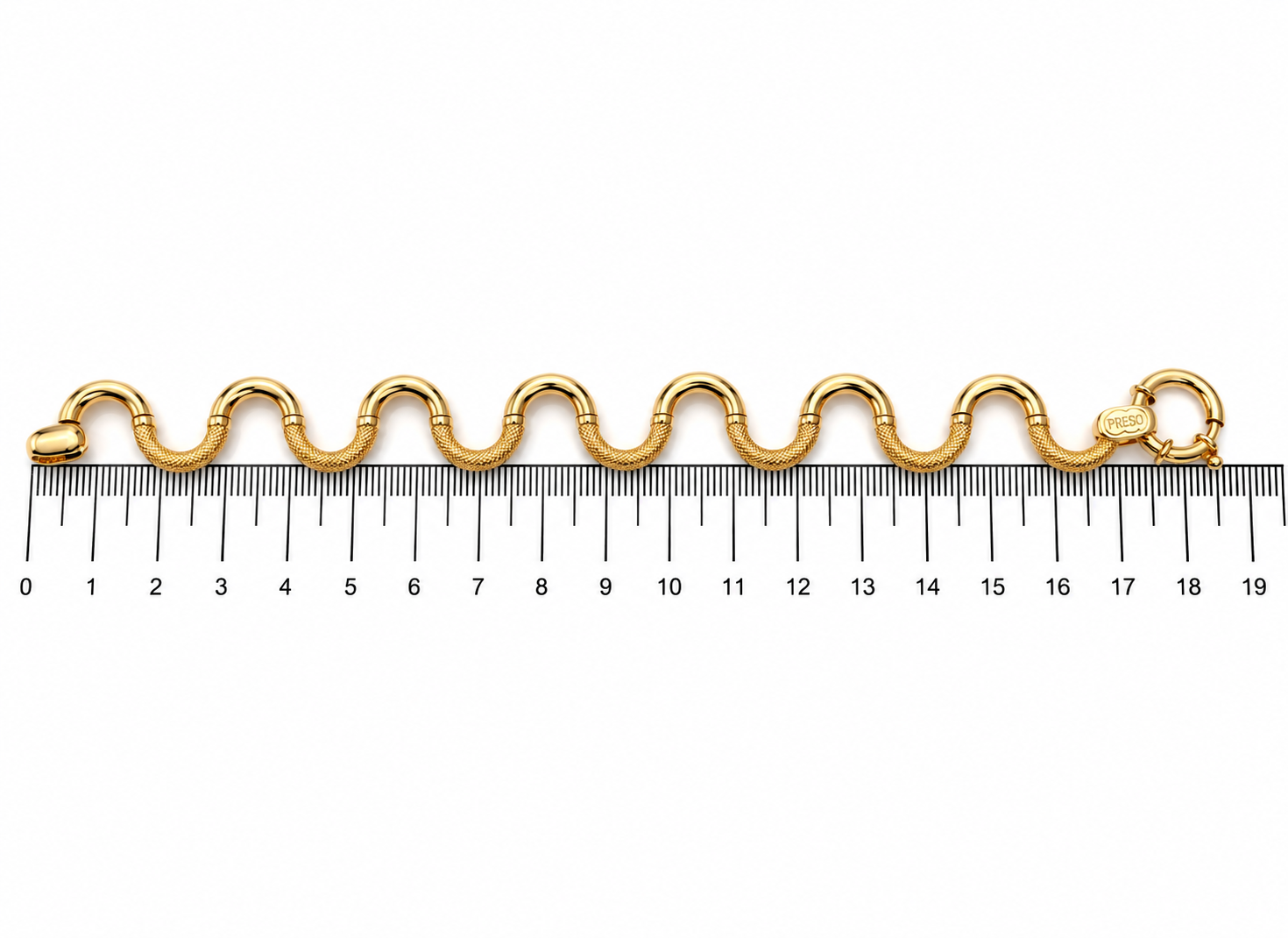 Bracciale - 18 carati Oro giallo, Oro bianco - Made in Italy - HandMade
