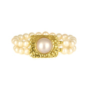 Bracciale - 18 carati Oro giallo - Perla