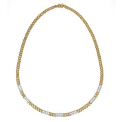 Collana - 18 carati Oro giallo, Oro bianco - 0.56ct. tw. Diamante (Naturale)