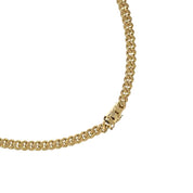 Collana - 18 carati Oro giallo, Oro bianco - 0.56ct. tw. Diamante (Naturale)