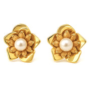 Orecchini - 18 carati Oro giallo - Perla