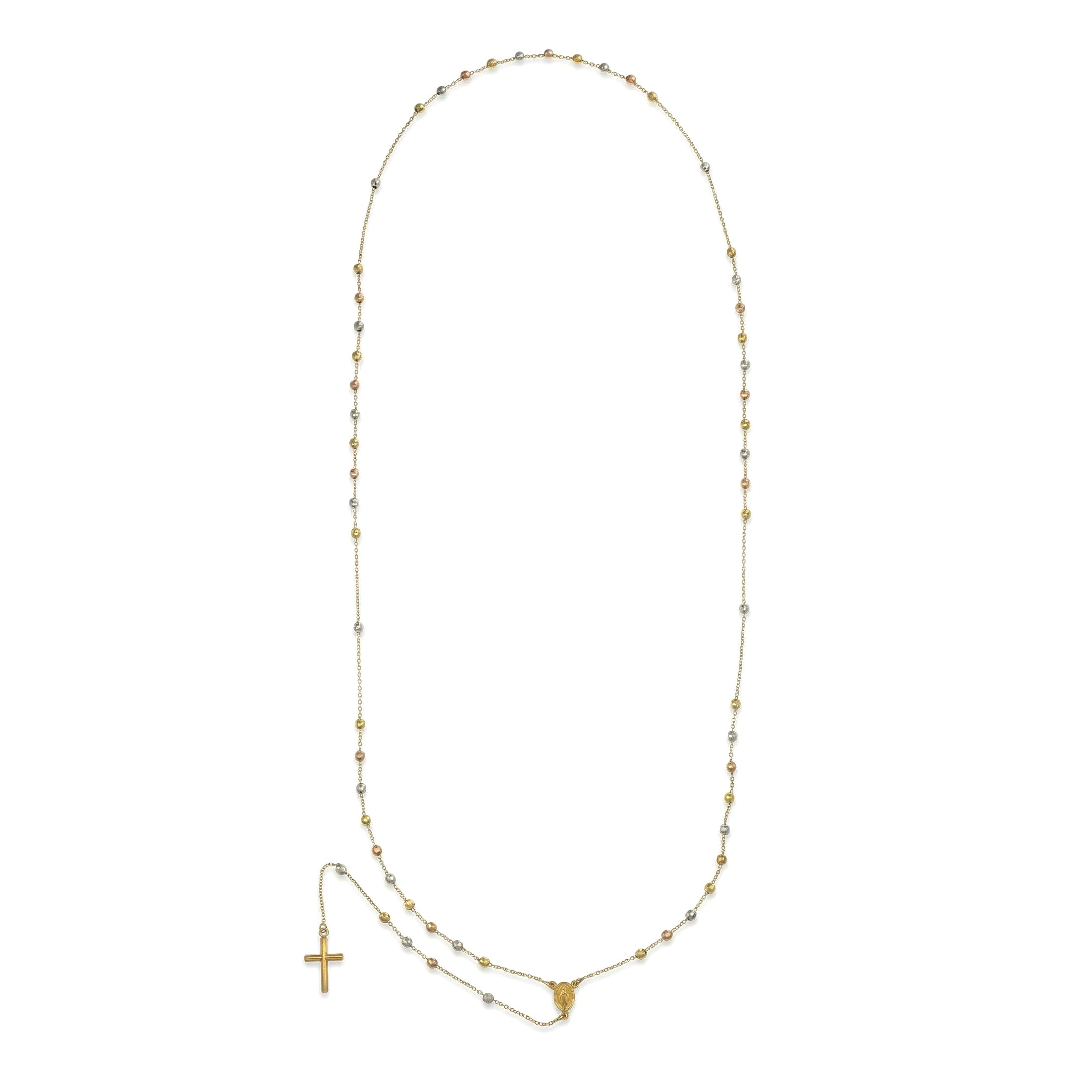 Collana con ciondolo - 18 carati Oro bianco, Oro giallo, Oro rosa