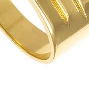 Anello - 18 carati Oro bianco, Oro giallo - 0.06ct. tw. Diamante (Naturale)