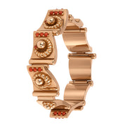 Bracciale - 18 carati Oro giallo Corallo