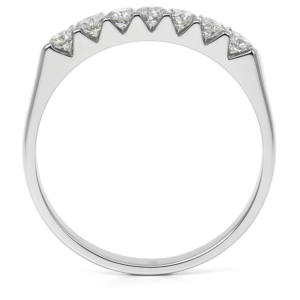 Anello - 18 carati Oro bianco - 0.28ct. tw. Diamante (Naturale)