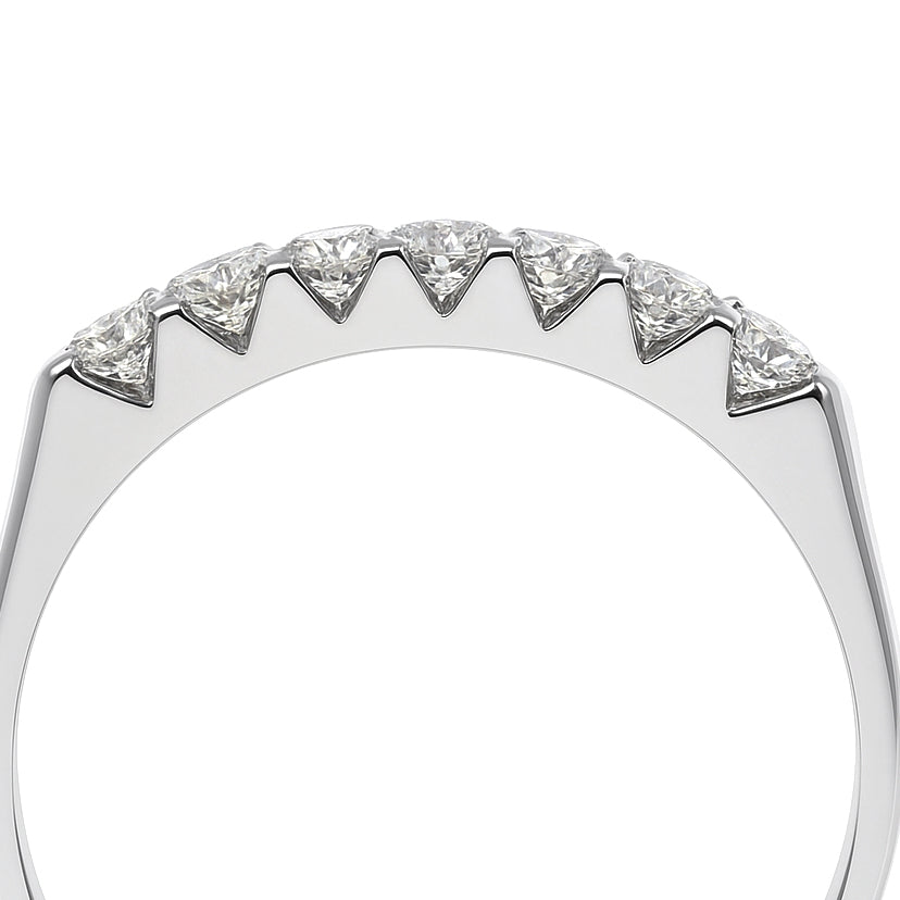 Anello - 18 carati Oro bianco - 0.28ct. tw. Diamante (Naturale)