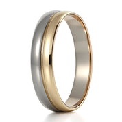 Anello - 18 carati Oro bianco, Oro giallo