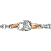 Collana con ciondolo - 18 carati Oro bianco, Oro rosa - 0.30ct. tw. Diamante (Naturale)