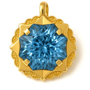 Orecchini - 18 carati Oro giallo - 4.00ct. tw. Topazio