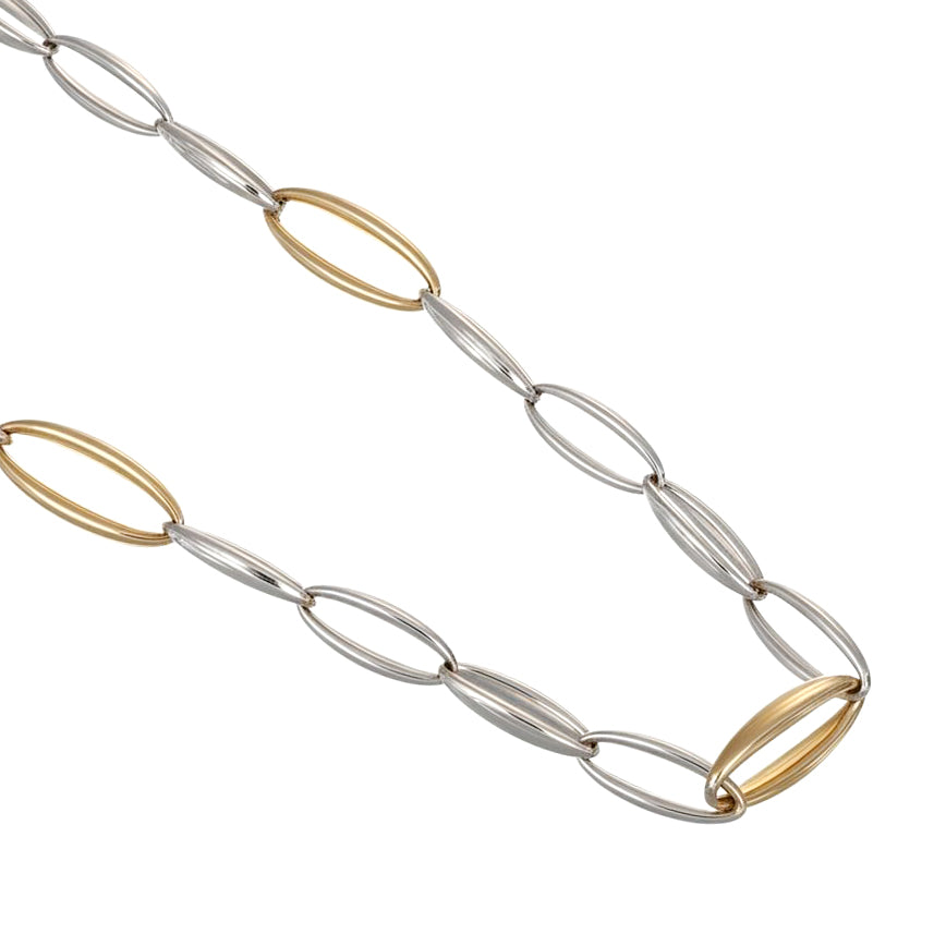 Collana - 18 carati Oro giallo, Oro bianco, Oro rosa - 0.015ct. tw. Diamante (Naturale)