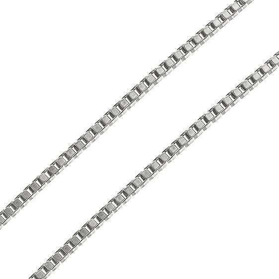 Collana con ciondolo - 18 carati Oro bianco - 0.04ct. tw. Diamante (Naturale)