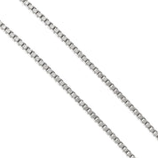 Collana con ciondolo - 18 carati Oro bianco - 0.015ct. tw. Diamante (Naturale)