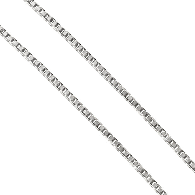 Collana con ciondolo - 18 carati Oro bianco - 0.015ct. tw. Diamante (Naturale)