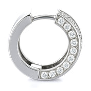 Orecchini - 18 carati Oro bianco - 1.65ct. tw. Diamante (Naturale)