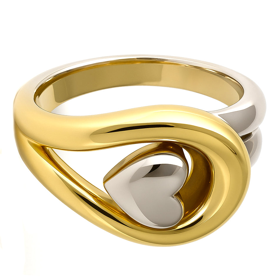 Anello - 18 carati Oro bianco, Oro giallo