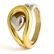 Anello - 18 carati Oro bianco, Oro giallo