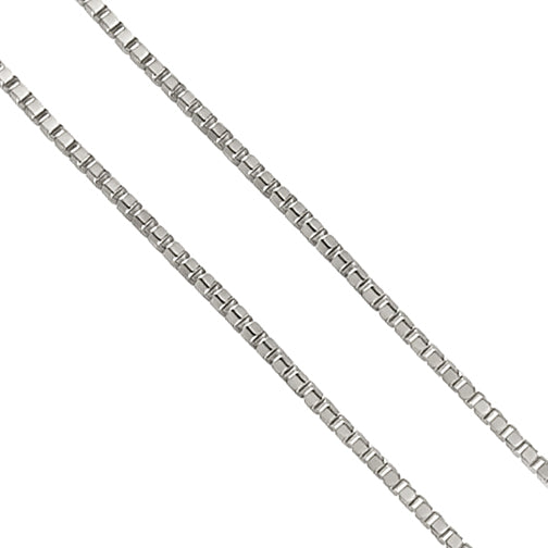 Collana con ciondolo - 18 carati Oro bianco - 0.12ct. tw. Diamante (Naturale)