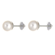 Orecchini - 18 carati Oro bianco - Perla