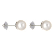 Orecchini - 18 carati Oro bianco - Perla