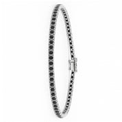 Bracciale - 18 carati Oro bianco - 0.77ct. tw. Diamante (Con trattamento colore)