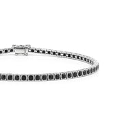 Bracciale - 18 carati Oro bianco - 0.77ct. tw. Diamante (Con trattamento colore)