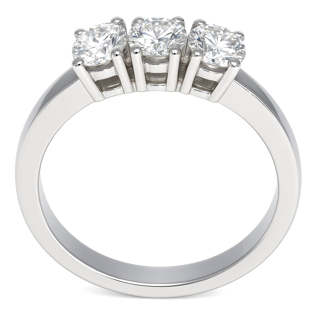 Anello - 18 carati Oro bianco - 0.69ct. tw. Diamante (Naturale)