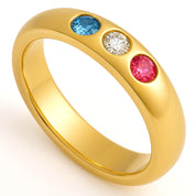 Anello - 18 carati Oro giallo - 0.24ct. tw.