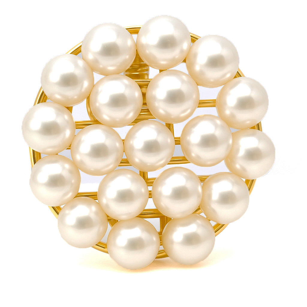 Orecchini - 18 carati Oro giallo - Perla