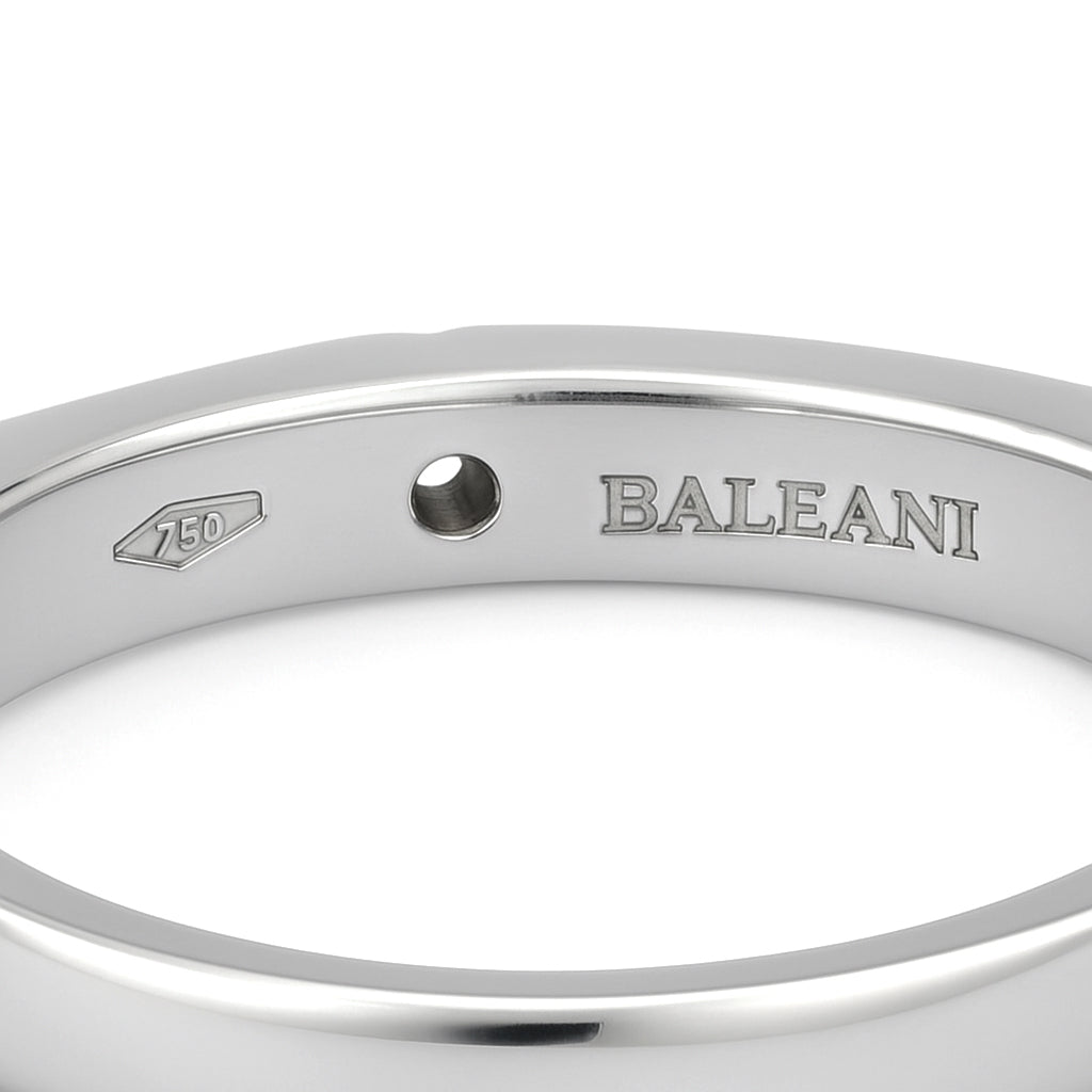 Anello - 18 carati Oro bianco - 0.12ct. tw. Diamante (Naturale)