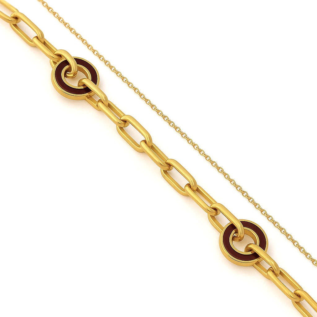 Collana - 18 carati Oro giallo