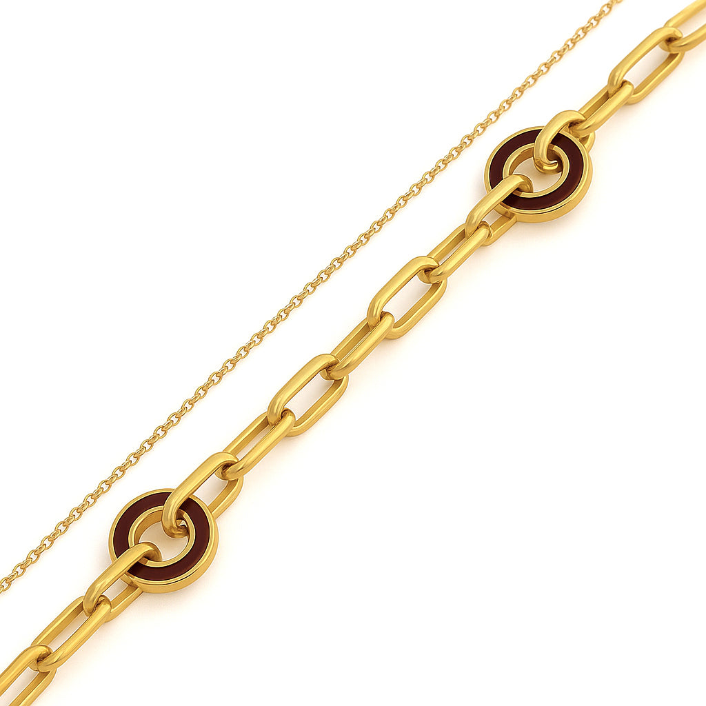 Collana - 18 carati Oro giallo