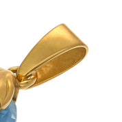 Ciondolo - 18 carati Oro giallo - 7.00ct. tw. Acquamarina