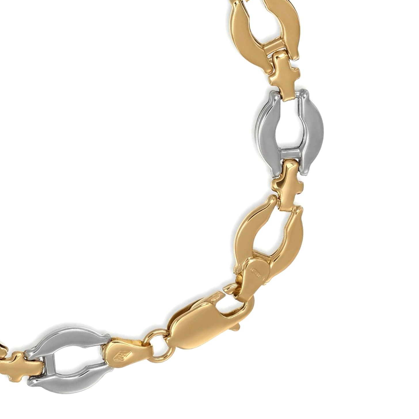 Bracciale - 18 carati Oro giallo, Oro bianco