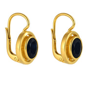Orecchini - 18 carati Oro giallo - 1.00ct. tw. Zaffiro