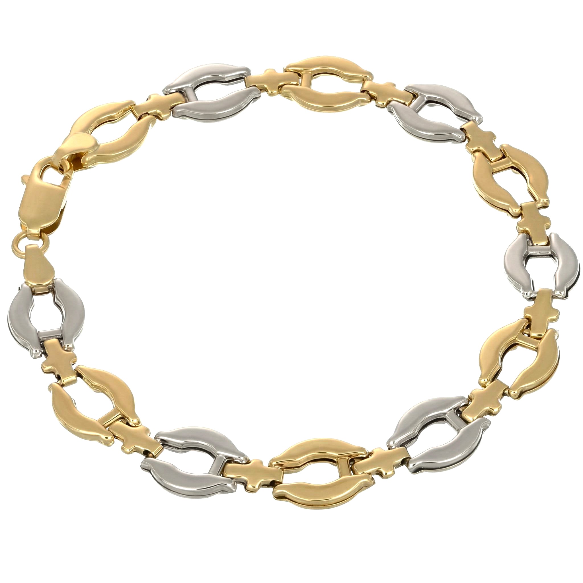 Bracciale - 18 carati Oro giallo, Oro bianco