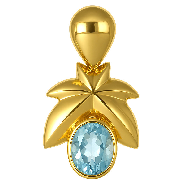 Orecchini - 18 carati Oro giallo - 5.00ct. tw. Topazio