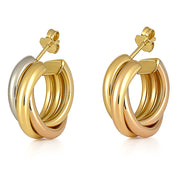 Orecchini - 18 carati Oro giallo, Oro bianco, Oro rosa