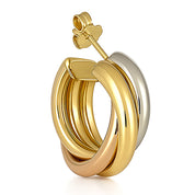 Orecchini - 18 carati Oro giallo, Oro bianco, Oro rosa